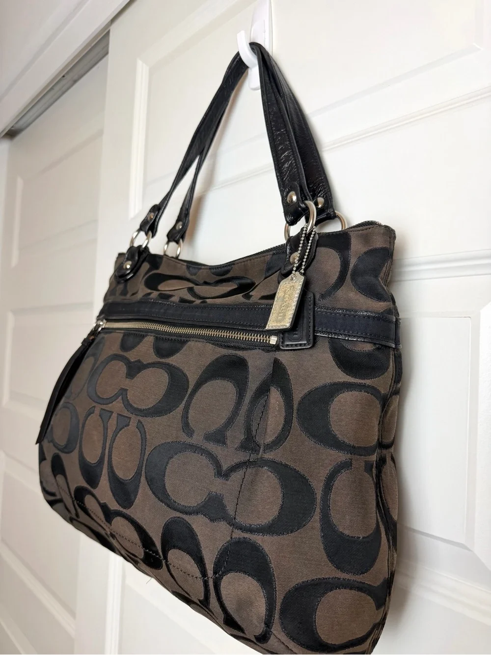 Coach shoulder tote